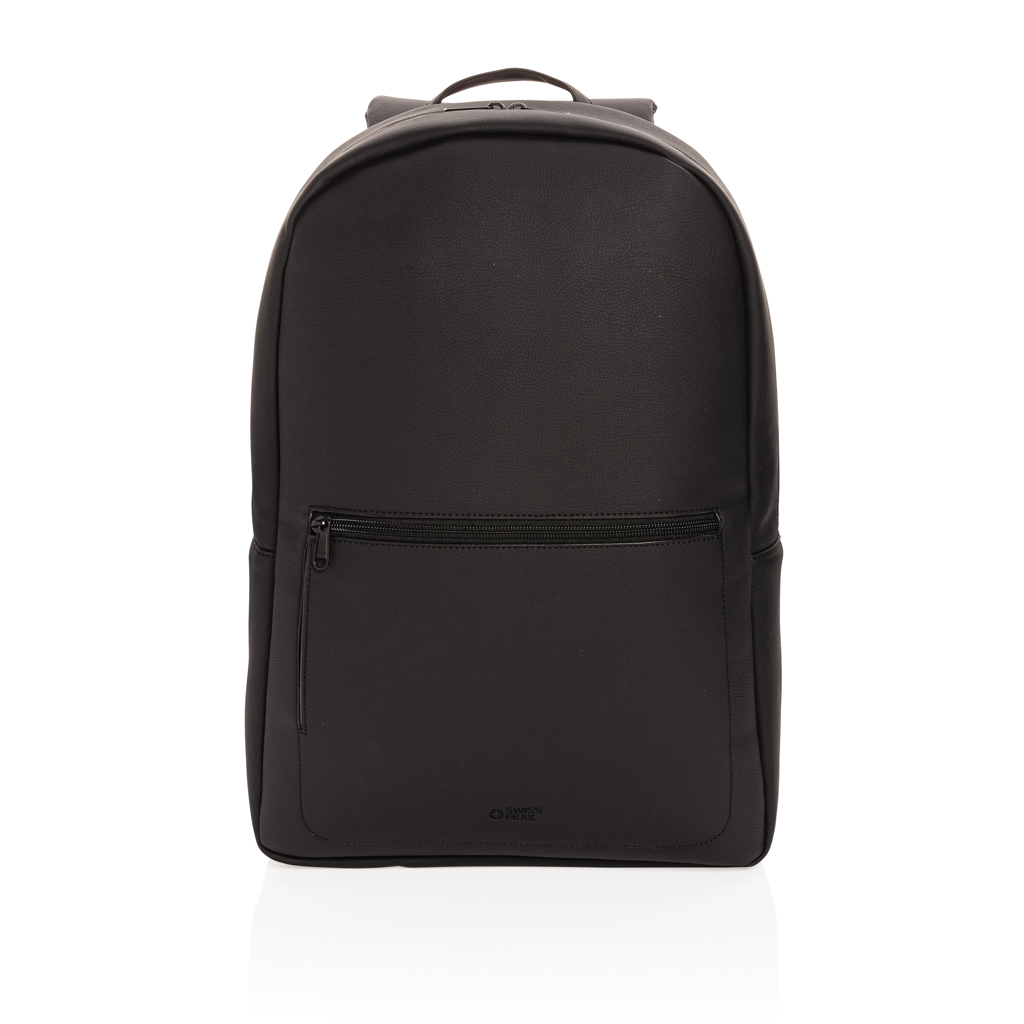 Mochila para portátil de cuero vegano sin PVC